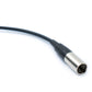 SYSTEM-S Audio Kabel 150cm Mini XLR 3 polig Stecker zu XLR 3 polig Buchse Schwarz