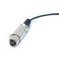 SYSTEM-S Audio Kabel 150 cm Mini XLR 3 polig Buchse zu XLR 3 polig Buchse Adapter Schwarz