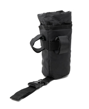 Sac pour bouteille d'eau de vélo SYSTEM-S, porte-gobelet étanche pour guidon en noir