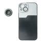 Lente macro SYSTEM-S filtro HD 2.8x con estuche en negro para iPhone 13 Mini