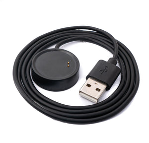 SYSTEM-S USB 2.0 Kabel 100 cm Ladekabel für RealMe Watch RMA 161 Smartwatch in Schwarz