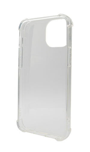 SYSTEM-S Silicone Protective Case in White Transparent Case for iPhone 13 Mini