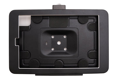 SYSTEM-S lockable wall mount for iPad Mini 6 (2021 A2567 A2568 A2569) in black