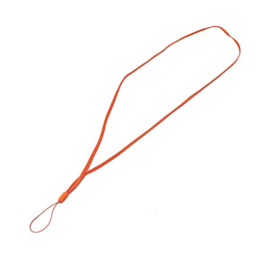 SYSTEM-S Neck Strap Lanyard in Orange for Smartphone MP3 Player