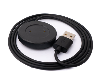 SYSTEM-S USB 2.0 Kabel 100 cm Ladekabel für RealMe Watch S RMA 207 Smartwatch in Schwarz