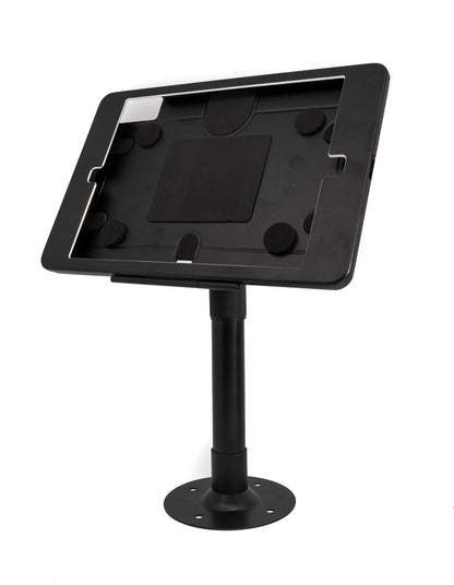 SYSTEM-S Tischständer 360° Halterung abschließbar für iPad Pro 11,0" (2018) in Schwarz
