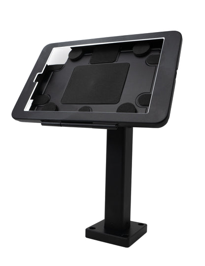 Soporte de pared para mesa de 360° SYSTEM-S con cerradura para iPad Mini 6 (2021) en negro