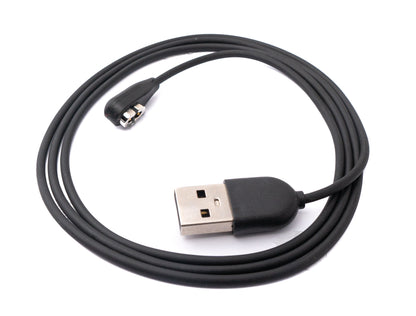 Cable USB 2.0 SYSTEM-S de 100 cm, cable de carga para auriculares inalámbricos Aftershokz Aeropex, color negro