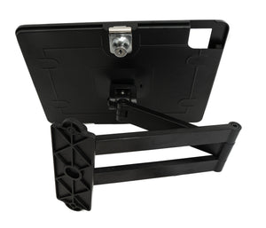 Soporte de pared con cerradura de 360° para iPad Pro 12.9" 2018 2020 2021 en negro