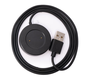 SYSTEM-S USB 2.0 cable 100 cm charging cable for RealMe Watch S RMA 207 Smartwatch in black