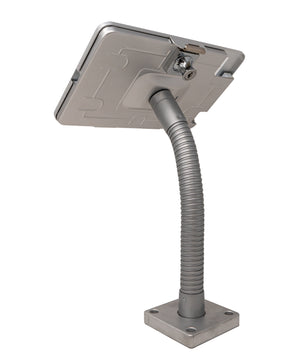 Support de table SYSTEM-S support 360° verrouillable flexible pour iPad Mini 6 (2021) gris