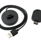 SYSTEM-S USB 2.0 Kabel 100 cm Ladekabel für Xiaomi Huami Amazfit GTR 3 GTR 3 Pro GTS 3