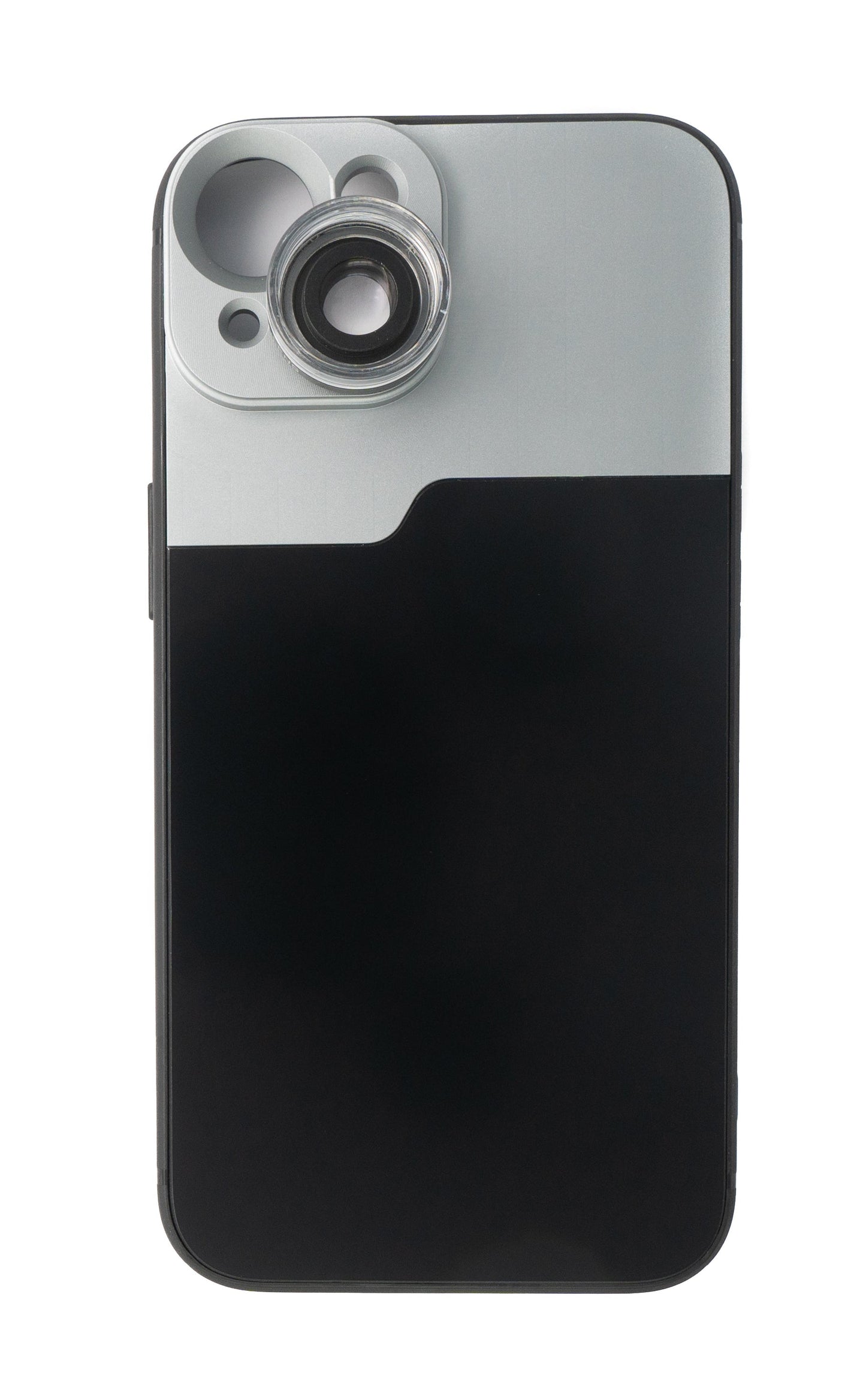 Lente macro filtro microscopio 30x con estuche en negro para iPhone 13
