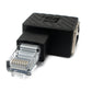 SYSTEM-S LAN adapter RJ45 plug to socket angle Ethernet adapter cable left angled