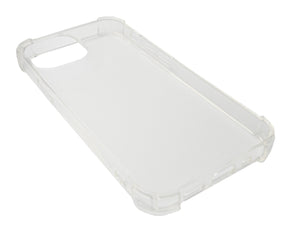 Coque de protection en silicone SYSTEM-S en coque transparente blanche pour iPhone 13 Mini