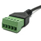 Cable SYSTEM-S USB 3.1 30cm Adaptador conector tipo C macho a PCB 5 pines negro