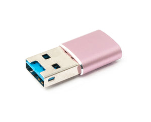 Adaptateur de carte SD Micro SD vers USB 3.0 Type A câble femelle lecteur de carte mémoire rose