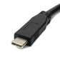 SYSTEM-S USB 3.1 One Way Kabel 8 m Typ C Stecker zu Stecker in Schwarz