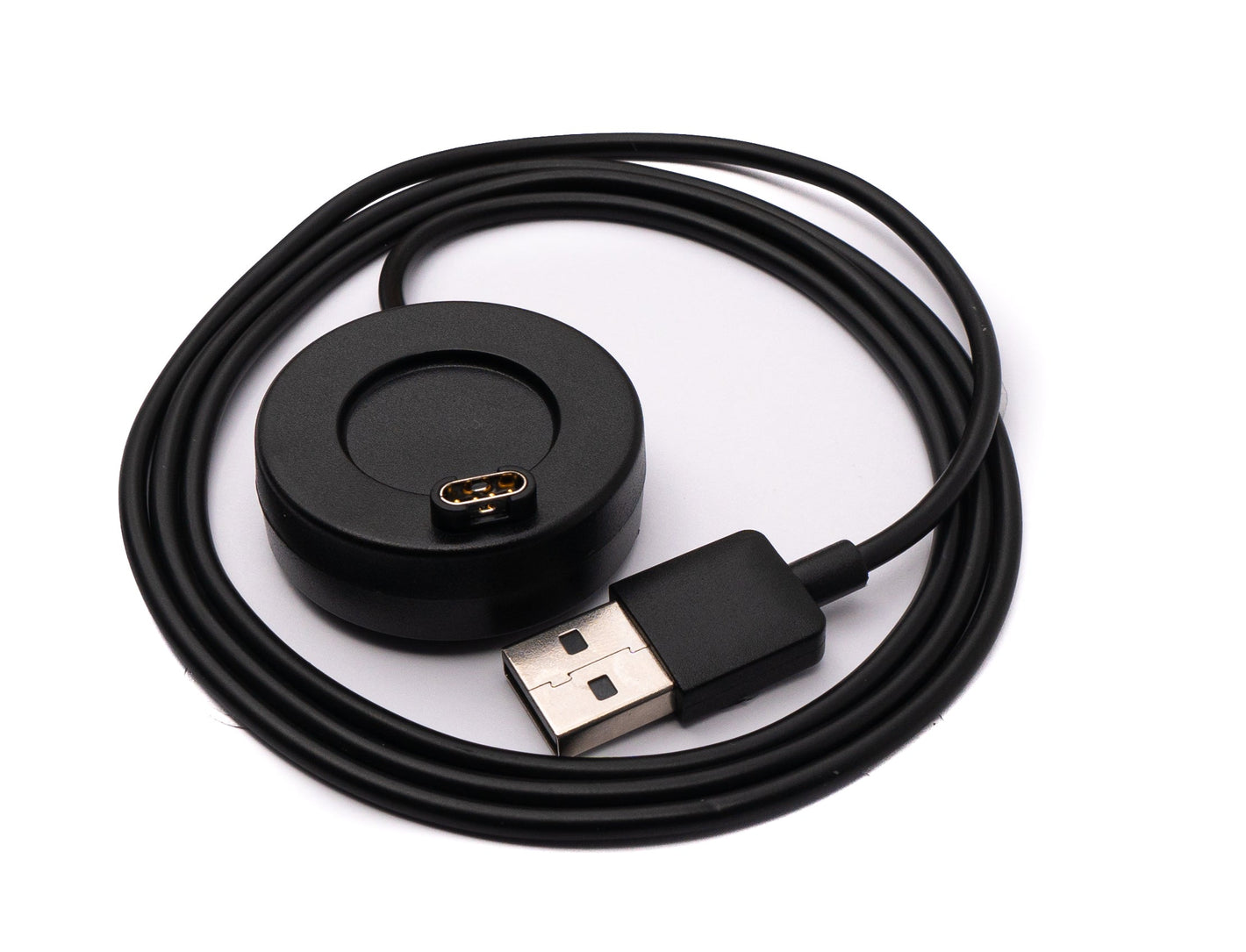 SYSTEM-S Câble USB 2.0 100 cm Câble de Charge pour Montre Intelligente Garmin Venu 1 2 2S SQ Lily Noir