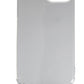 Funda protectora de silicona SYSTEM-S con cuello en funda transparente para iPhone 13 Pro Max