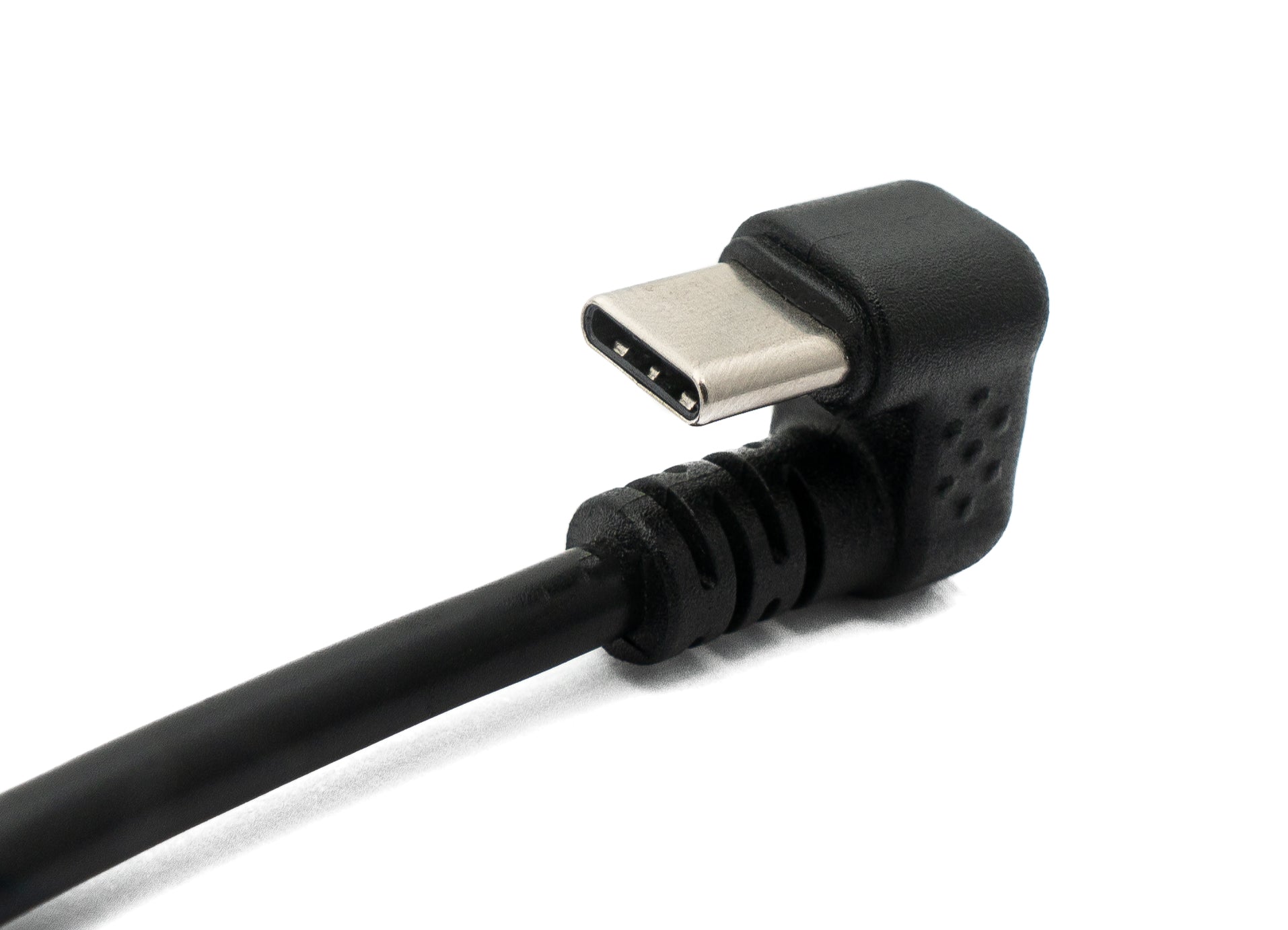 SYSTEM-S USB 2.0 Kabel, 30 Cm, Micro-B Auf A Mit Winkelstecker – Schnelles Laden & Daten