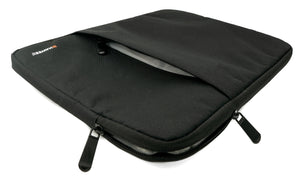 SYSTEM-S protective bag 12.9" padded bag case in black for laptop notebook tablet