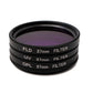 SYSTEM-S Filter UV CPL FLD Set 37 mm Linse Kit mit Clip Tasche in Schwarz