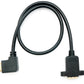 HDMI 1.4 Cable 50 cm Type A Male to Male Adapter Screw Angle in Black