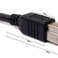 Cable USB 3.0 8 m tipo B macho a tipo A macho en negro