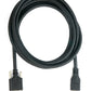 Câble USB 3.0 2 m Adaptateur à vis Micro B mâle vers Type A mâle en noir