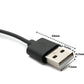 SYSTEM-S USB 2.0 Kabel 100 cm Ladestation für Realme T1 Smartwatch in Schwarz