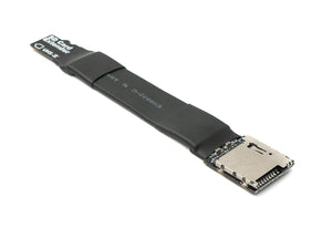 Tarjeta SD SYSTEM-S Cable de 10 cm adaptador alargador micro SD macho a micro hembra