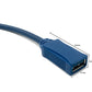 SYSTEM-S USB 3.0 Kabel 180 cm Typ A Stecker zu Buchse in Blau