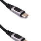 SYSTEM-S USB 3.1 Gen 2 Kabel 100 cm Typ C Stecker zu Stecker geflochten