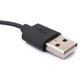 Câble SYSTEM-S USB 2.0 Câble de chargement de 100 cm pour montre intelligente RealMe Watch RMA 161 en noir