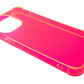 SYSTEM-S Schutzhülle aus Silikon in Pink Transparent Hülle für iPhone 13 Pro