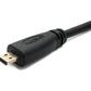 SYSTEM-S HDMI Micro Cable 30 cm female to male in black