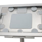 SYSTEM-S Tischhalterung 360° Ständer abschließbar für iPad Mini 6 (2021) in Grau