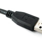 SYSTEM-S USB 3.0 Kabel 150 cm Typ B Stecker zu A Stecker Adapter in Schwarz