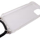SYSTEM-S Schutzhülle aus Silikon mit Halsband in Transparent Hülle für iPhone 13 Mini