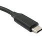 Cable USB 3.1 100 cm Adaptador angular tipo C macho a macho en color negro