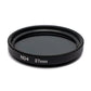 Lente SYSTEM-S ND4 filtro gris de densidad neutra de 37 mm con clip para smartphones en negro