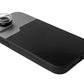 SYSTEM-S Makro Linse 30x Mikroskop Filter mit Hülle in Schwarz für iPhone 13