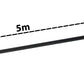 SYSTEM-S Cinch 2 RCA cable 5 m male to male stereo AV in black
