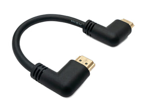 Cavo HDMI 1.4 da 15 cm tipo A adattatore maschio-maschio in nero