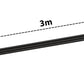 SYSTEM-S Cable Cinch 3 RCA 3 m Macho a Macho Adaptador AV Estéreo y Compuesto Negro