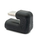 SYSTEM-S USB 3.1 U Turn 180° Adapter Typ C Buchse zu Stecker Kabel in Schwarz
