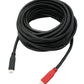 SYSTEM-S USB 3.1 One Way Kabel 8 m Typ C Stecker zu Stecker in Schwarz
