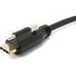 Cable SYSTEM-S USB 3.1 Gen 2 de 100 W, adaptador de tornillo tipo C macho a macho de 100 cm en negro
