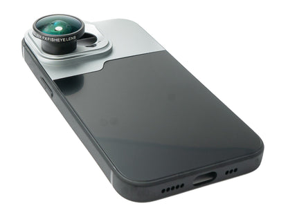 SYSTEM-S Fischaugen Linse Hülle Filter für Fotografie für iPhone 13 Pro